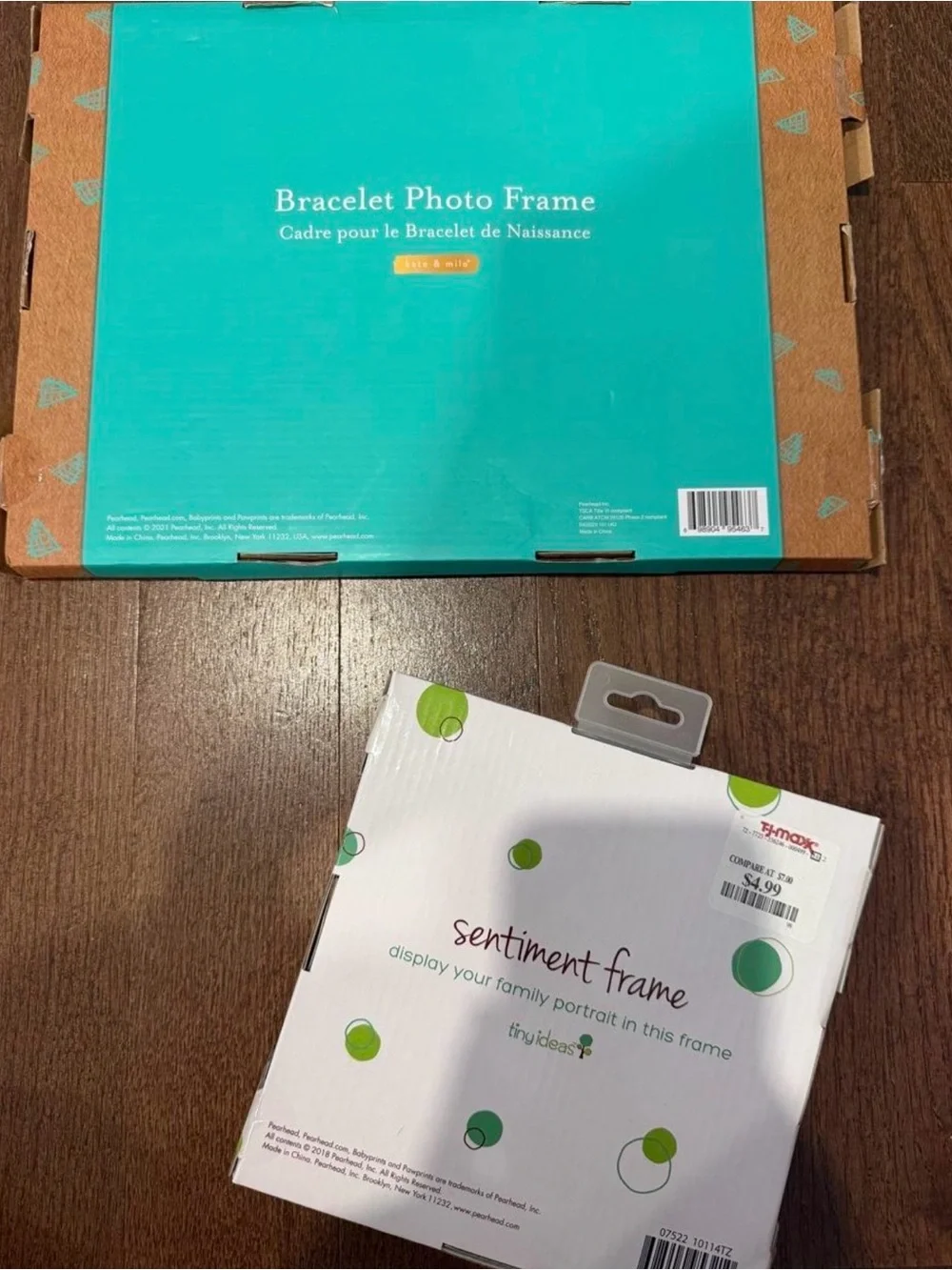 Baby Keepsake Frames Bundle